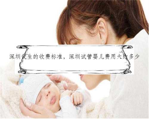 深圳代生的收费标准，深圳试管婴儿费用大约多少
