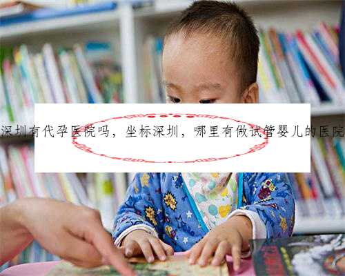 深圳有代孕医院吗，坐标深圳，哪里有做试管婴儿的医院